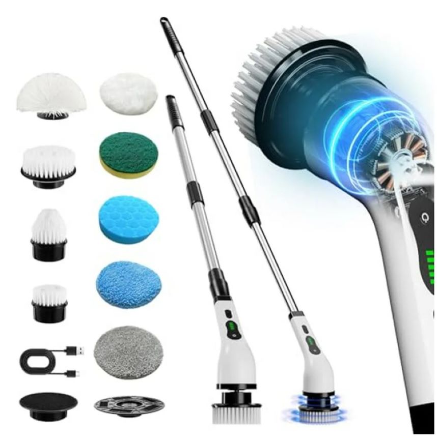 Cepillo Eléctrico Giratorio Aseo - Casa Vital