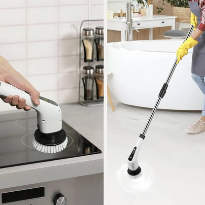 Cepillo Eléctrico Giratorio Aseo - Casa Vital