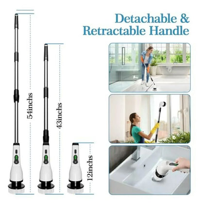 Cepillo Eléctrico Giratorio Aseo - Casa Vital